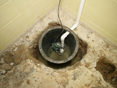 Sump pump repair